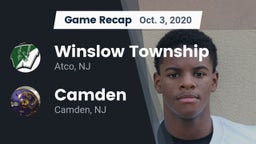 Recap: Winslow Township  vs. Camden  2020