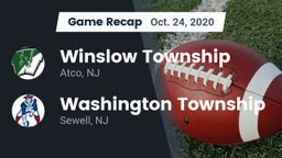 Recap: Winslow Township  vs. Washington Township  2020