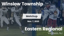 Matchup: Winslow Township vs. Eastern Regional  2020