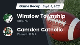 Recap: Winslow Township  vs. Camden Catholic  2021