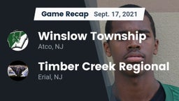 Recap: Winslow Township  vs. Timber Creek Regional  2021