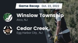 Recap: Winslow Township  vs. Cedar Creek  2022