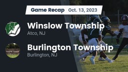 Recap: Winslow Township  vs. Burlington Township  2023