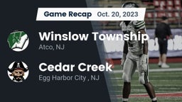 Recap: Winslow Township  vs. Cedar Creek  2023