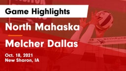 North Mahaska  vs Melcher Dallas Game Highlights - Oct. 18, 2021