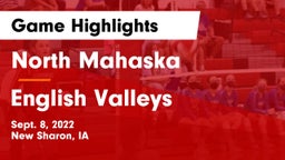 North Mahaska  vs English Valleys  Game Highlights - Sept. 8, 2022