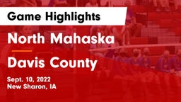 North Mahaska  vs Davis County  Game Highlights - Sept. 10, 2022