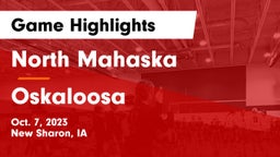 North Mahaska  vs Oskaloosa  Game Highlights - Oct. 7, 2023
