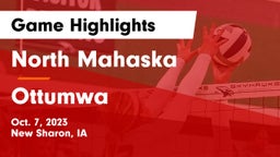 North Mahaska  vs Ottumwa  Game Highlights - Oct. 7, 2023