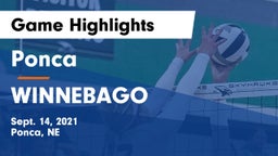 Ponca  vs WINNEBAGO Game Highlights - Sept. 14, 2021