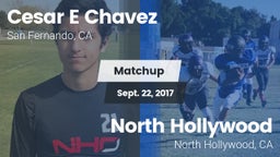 Matchup: Cesar E Chavez vs. North Hollywood  2017