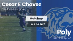 Matchup: Cesar E Chavez vs. Poly  2017