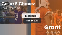 Matchup: Cesar E Chavez vs. Grant  2017