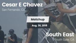 Matchup: Cesar E Chavez vs. South East  2018