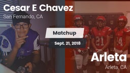 Matchup: Cesar E Chavez vs. Arleta  2018