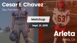 Matchup: Cesar E Chavez vs. Arleta  2018