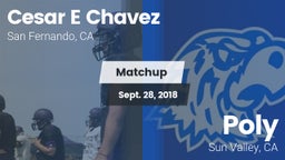 Matchup: Cesar E Chavez vs. Poly  2018