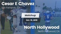 Matchup: Cesar E Chavez vs. North Hollywood  2018
