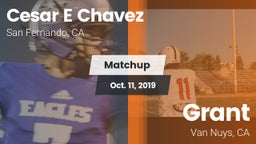 Matchup: Cesar E Chavez vs. Grant  2019
