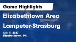 Elizabethtown Area  vs Lampeter-Strasburg  Game Highlights - Oct. 5, 2022