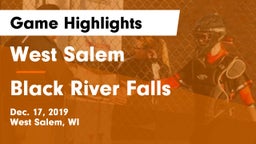 West Salem  vs Black River Falls  Game Highlights - Dec. 17, 2019