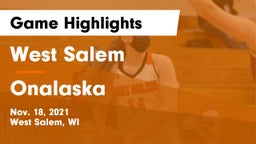 West Salem  vs Onalaska  Game Highlights - Nov. 18, 2021