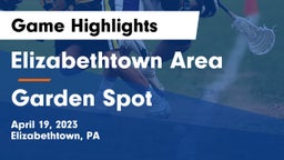 Elizabethtown Area  vs Garden Spot  Game Highlights - April 19, 2023