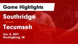 Southridge  vs Tecumseh  Game Highlights - Jan. 8, 2021