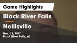 Black River Falls  vs Neillsville  Game Highlights - Nov. 21, 2017