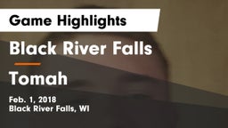 Black River Falls  vs Tomah  Game Highlights - Feb. 1, 2018