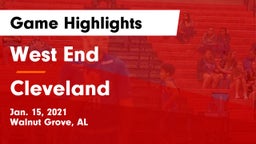 West End  vs Cleveland  Game Highlights - Jan. 15, 2021