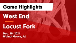 West End  vs Locust Fork  Game Highlights - Dec. 10, 2021