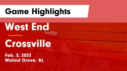 West End  vs Crossville  Game Highlights - Feb. 3, 2023