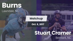 Matchup: Burns  vs. Stuart Cramer 2017