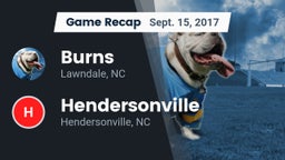 Recap: Burns  vs. Hendersonville  2017