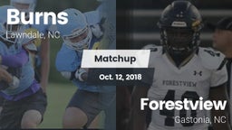 Matchup: Burns  vs. Forestview  2018