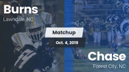 Matchup: Burns  vs. Chase  2019
