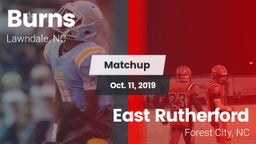 Matchup: Burns  vs. East Rutherford  2019