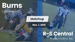 Matchup: Burns  vs. R-S Central  2019