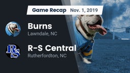 Recap: Burns  vs. R-S Central  2019