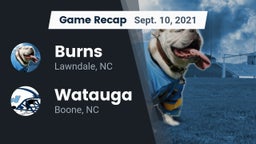 Recap: Burns  vs. Watauga  2021
