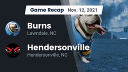Recap: Burns  vs. Hendersonville  2021