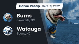 Recap: Burns  vs. Watauga  2022