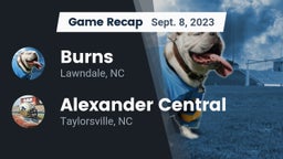 Recap: Burns  vs. Alexander Central  2023