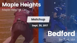 Matchup: Maple Heights High vs. Bedford  2017