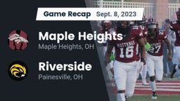 Recap: Maple Heights  vs. Riverside  2023