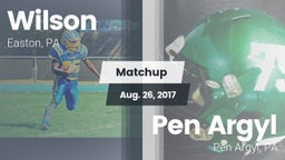 Matchup: Wilson  vs. Pen Argyl  2017