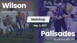 Matchup: Wilson  vs. Palisades  2017