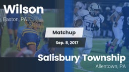 Matchup: Wilson  vs. Salisbury Township  2017