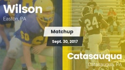 Matchup: Wilson  vs. Catasauqua  2017